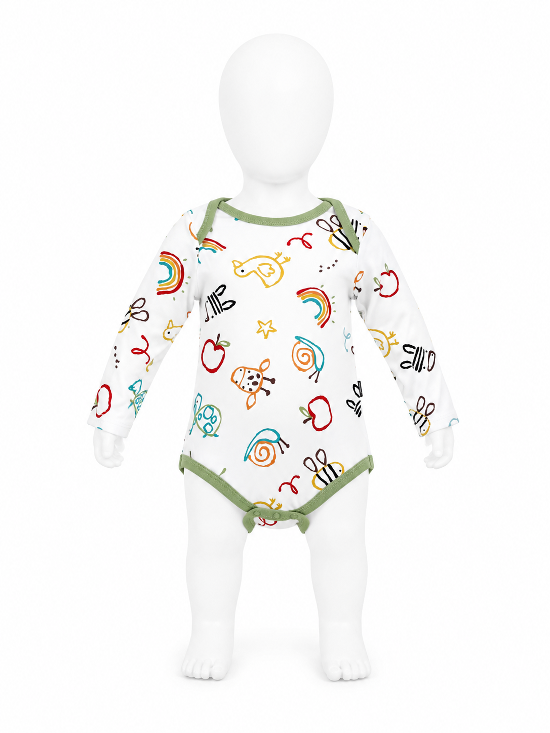 Set 2 Body-uri din Bumbac - Maneca Lunga