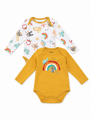Set 2 Body-uri din Bumbac - Maneca Lunga